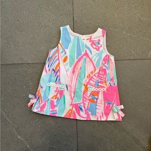Lilly Pulitzer Baby Sailboat Dress 12-18